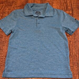 Slazenger Heather Blue Kids Polo Shirt Sz XS